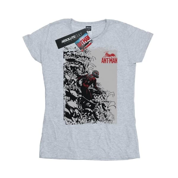 Marvel Womens/Ladies Ant-Man Army Cotton T-Shirt