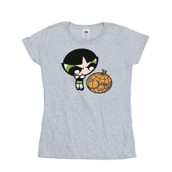 The Powerpuff Girls Womens/Ladies Girls Buttercup Pumpkin Cotton T-Shirt
