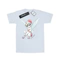 Miniatyrbillede 1 af 5: Disney Womens/Ladies Tinkerbell Christmas Fairy Cotton Boyfriend T-Shirt
