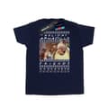 Miniatyrbillede 1 af 3: Friends Mens Fair Isle Holiday Armadillo T-Shirt