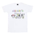 Miniatyrbild 1 av 4: Disney Dam/Tjej Musse Pigg Vänner Faded Nostalgia Bomull Boyfriend T-shirt