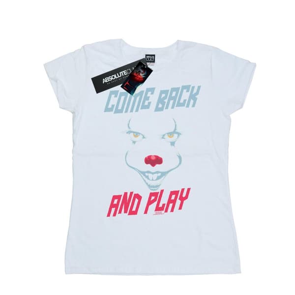 It Chapter 2 Womens/Ladies Come Back And Play Cotton T-Shirt