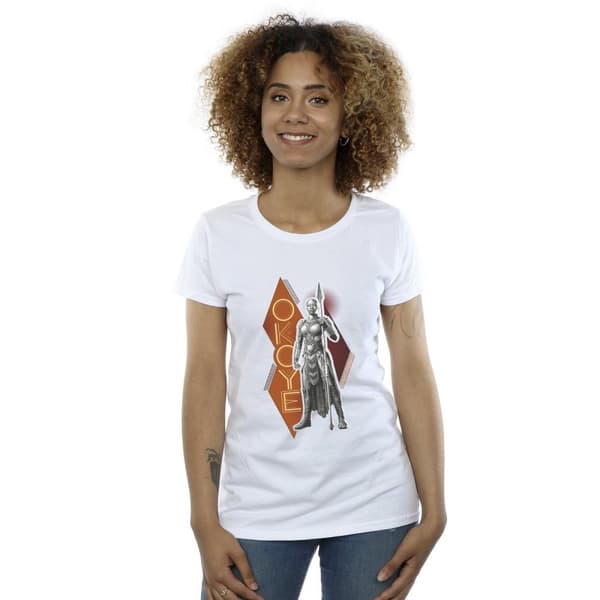Marvel Womens/Ladies Wakanda Forever Okoye Stance Cotton T-Shirt