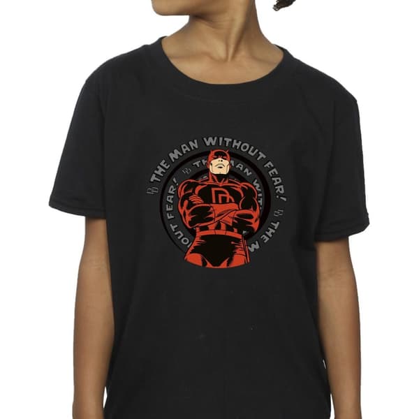 Marvel Girls Comics Daredevil Spiral Cotton T-Shirt