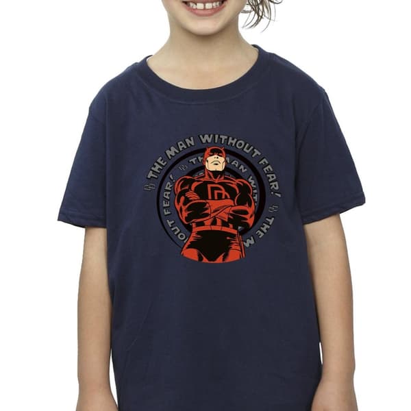Marvel Girls Comics Daredevil Spiral Cotton T-Shirt