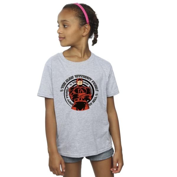 Marvel Girls Comics Daredevil Spiral Cotton T-Shirt