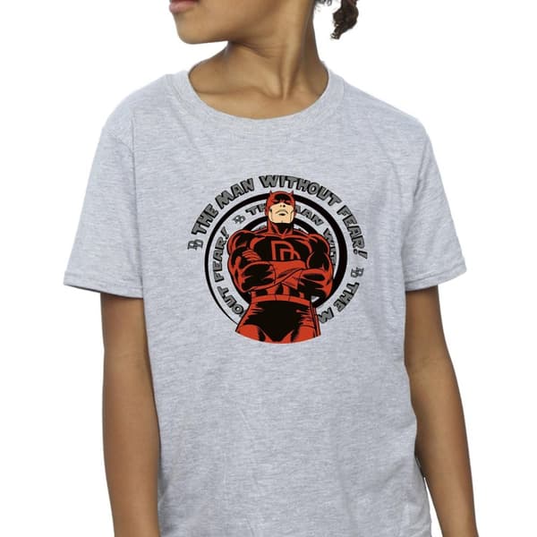 Marvel Girls Comics Daredevil Spiral Cotton T-Shirt