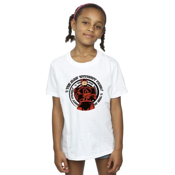 Marvel Girls Comics Daredevil Spiral Cotton T-Shirt
