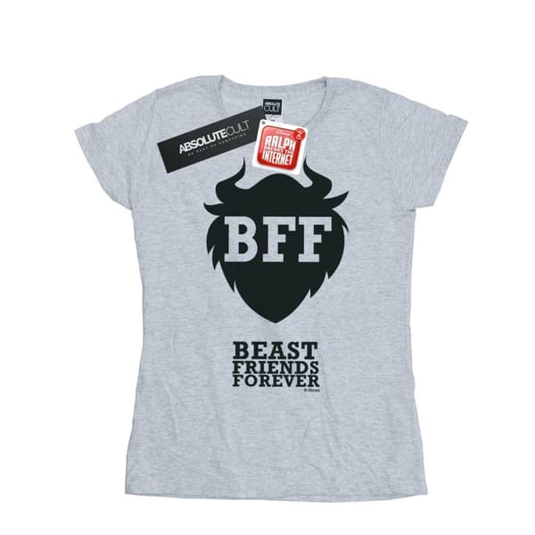 Disney Dam/Tjej Wreck It Ralph Belle´s Skjorta Bomulls-T-shirt Sports Grey XL
