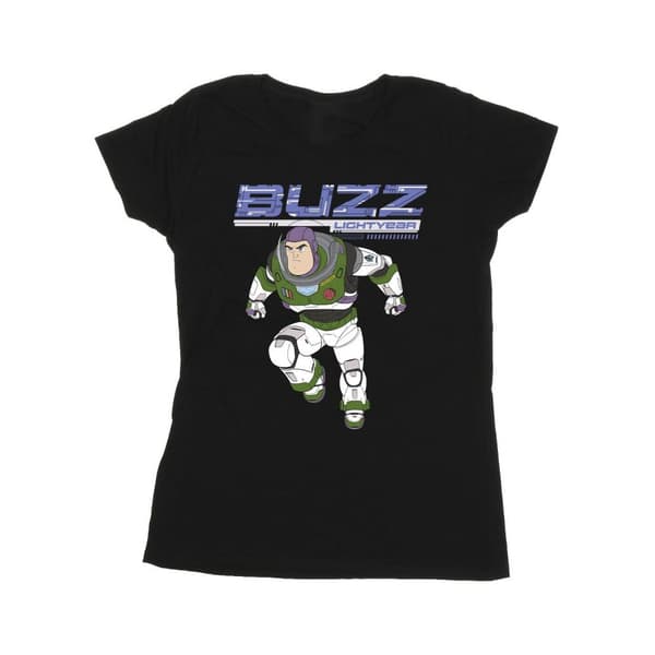 Disney Dam/Tjej Lightyear Buzz Jump To Action T-shirt i bomull