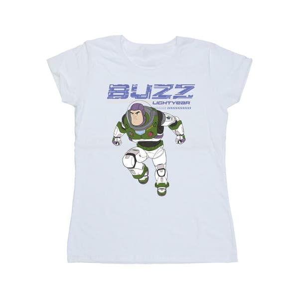 Disney Dam/Tjej Lightyear Buzz Jump To Action T-shirt i bomull
