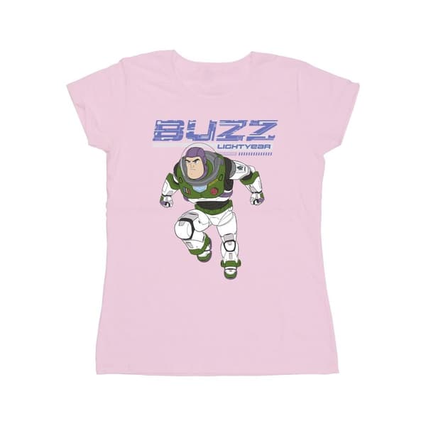 Disney Dam/Tjej Lightyear Buzz Jump To Action T-shirt i bomull