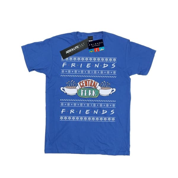 Friends Mens Fair Isle Central Perk T-Shirt
