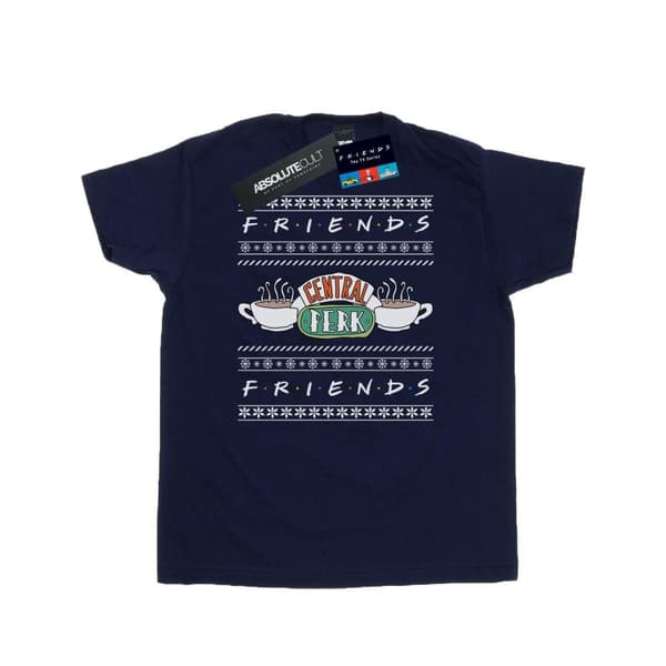 Friends Mens Fair Isle Central Perk T-Shirt