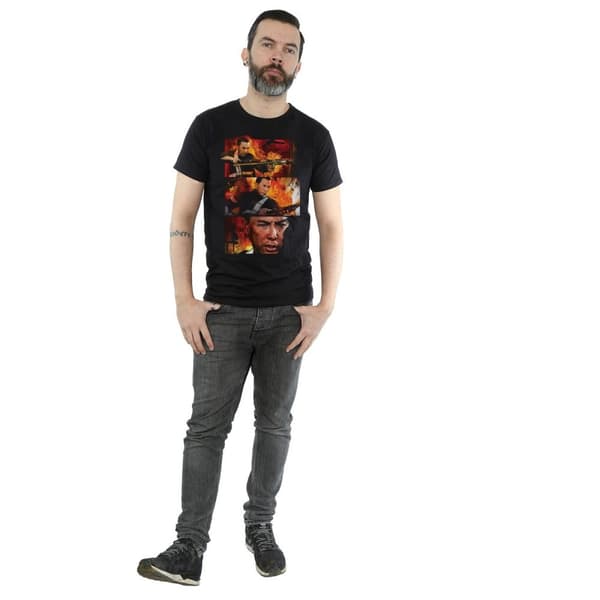 Star Wars Mens Rogue One Chirrut Comic Strip T-Shirt
