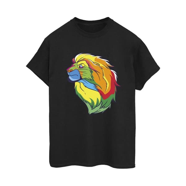 Disney Dam/Tjej Lejonkungen Colours Boyfriend T-shirt i bomull