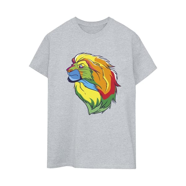 Disney Dam/Tjej Lejonkungen Colours Boyfriend T-shirt i bomull