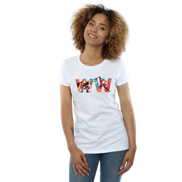 DC Comics Womens/Ladies Wonder Woman 84 Symbol Cotton T-Shirt