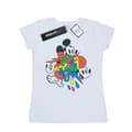 Pikkukuva 1 / 3: Disney Womens/Ladies Mickey Mouse Vintage Arrows Cotton T-Shirt