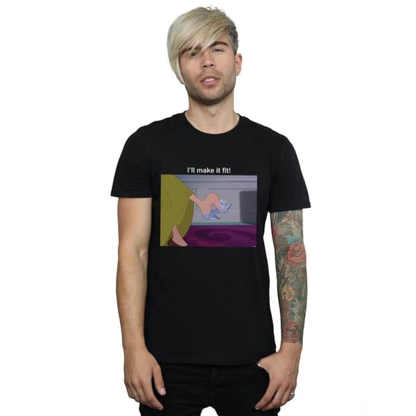 Disney Princess Mens I´ll Make It Fit T-Shirt