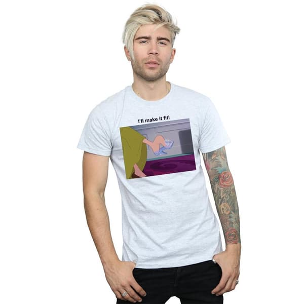 Disney Princess Mens I´ll Make It Fit T-Shirt