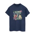 Miniatyrbilde 1 av 3: Disney Womens/Ladies Alice In Wonderland Leafy Garden Cotton Boyfriend T-Shirt