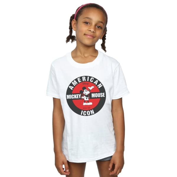 Disney Musse Pigg American Icon T-shirt i bomull för flickor