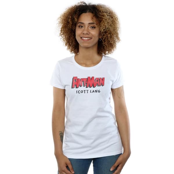 Marvel Womens/Ladies Ant-Man AKA Scott Lang Cotton T-Shirt