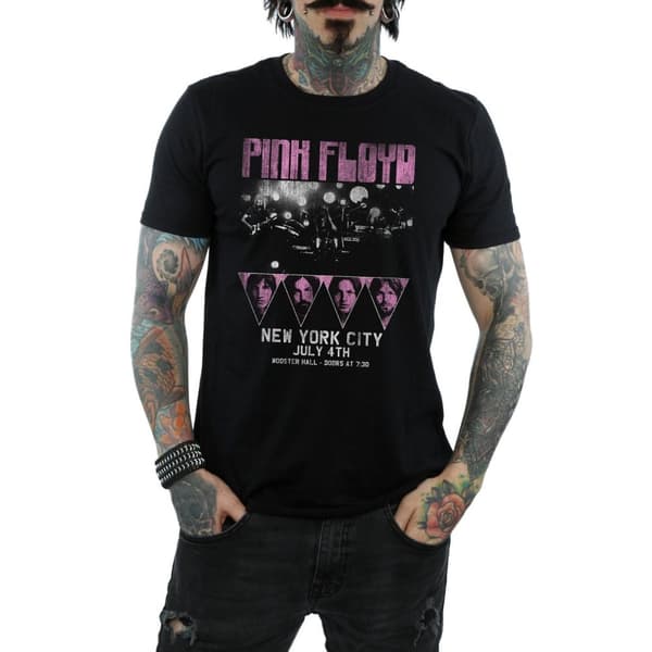 Pink Floyd Tour NYC T-shirt för herrar