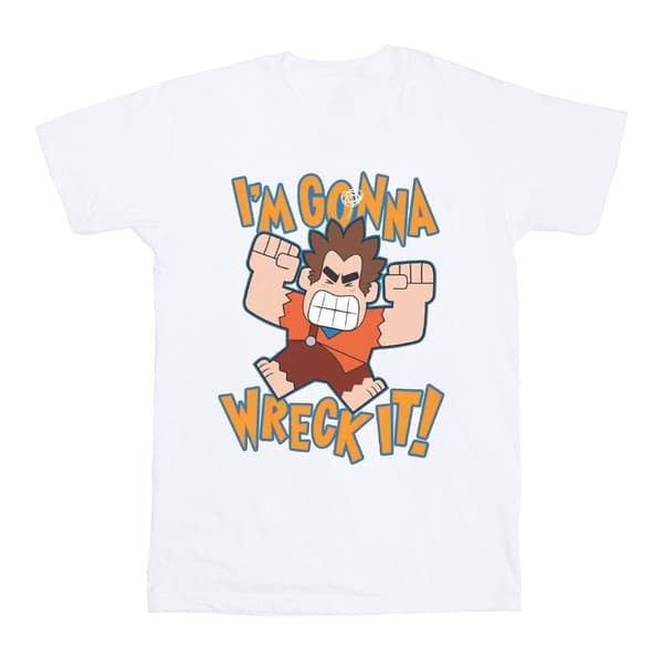 Disney Girls Wreck It Ralph I´m Gonna Wreck It Cotton T-Shirt