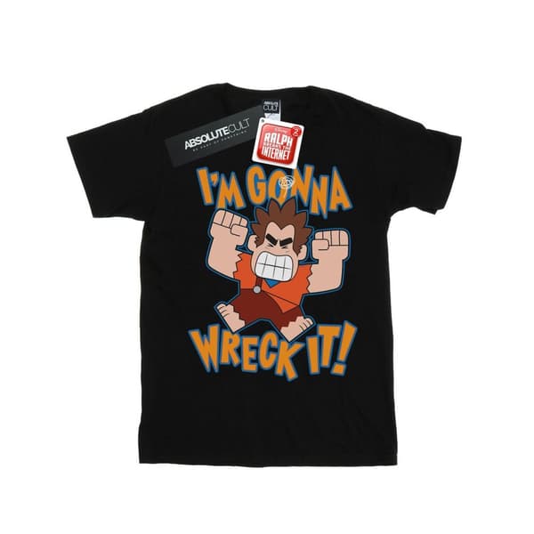 Disney Girls Wreck It Ralph I´m Gonna Wreck It Cotton T-Shirt