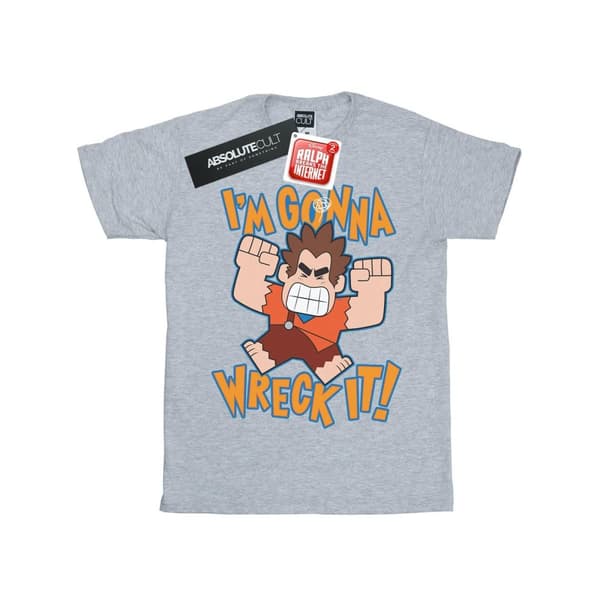 Disney Girls Wreck It Ralph I´m Gonna Wreck It Cotton T-Shirt