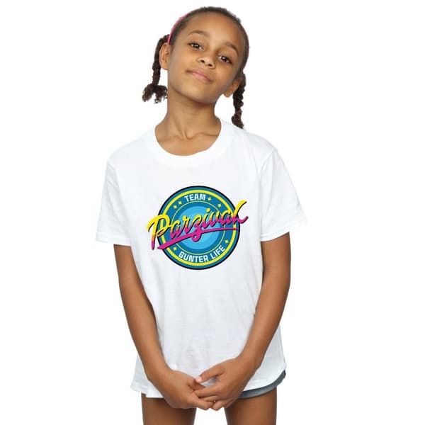 Ready Player One Girls Team Parzival Cotton T-Shirt