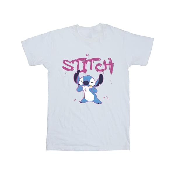 Disney Mens Lilo And Stitch Graffiti T-Shirt