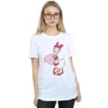 Miniatyrbilde 2 av 3: Disney Womens/Ladies Daisy Duck Love Heart Cotton Boyfriend T-Shirt