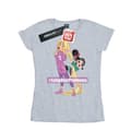 Miniatyrbilde 1 av 3: Disney Womens/Ladies Wreck It Ralph Rapunzel And Vanellope Cotton T-Shirt