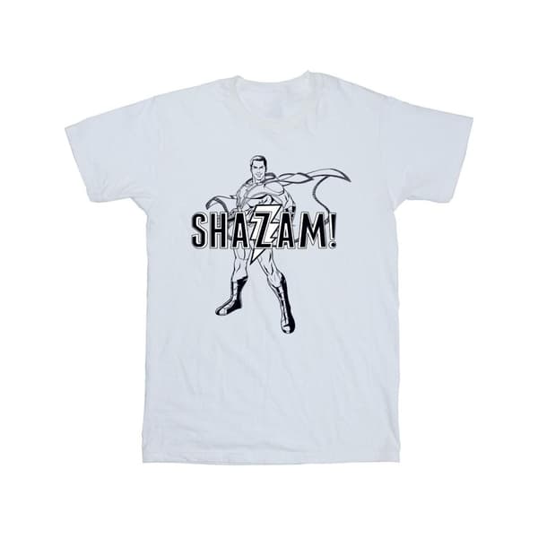 DC Comics Shazam Outline T-shirt - pojkar
