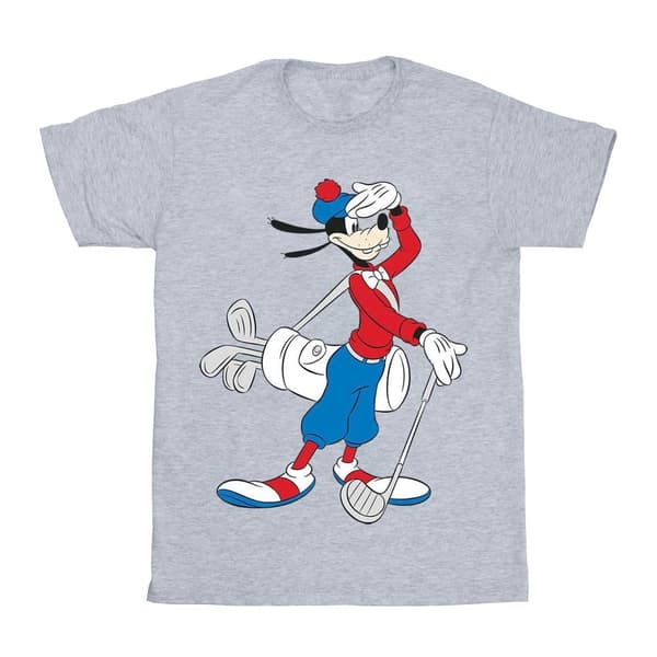 Disney Golf-T-shirt för herrar - Goofy Heather Grey S