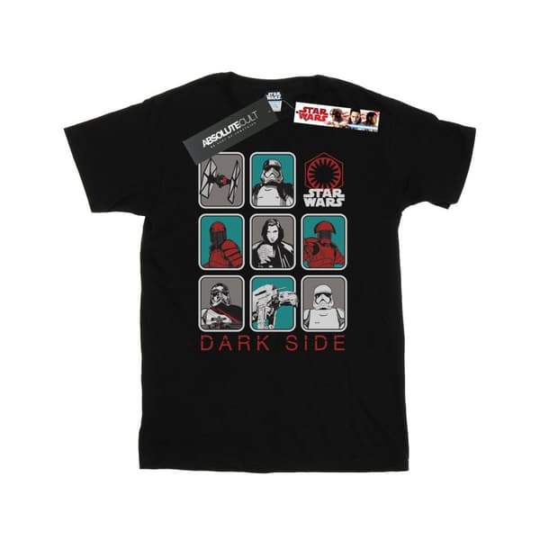 Star Wars The Last Jedi - Den mörka sidan - T-shirt med flera karaktärer, herr