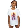 Miniatyrbild 2 av 3: Marvel T-shirt i bomull med akvarellfärg från Captain Marvel