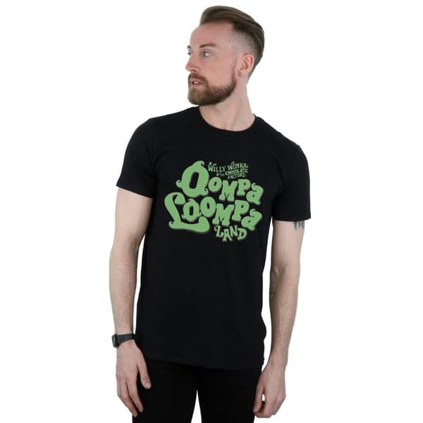 Willy Wonka And The Chocolate Factory Mens Oompa Loompa Land T-Shirt