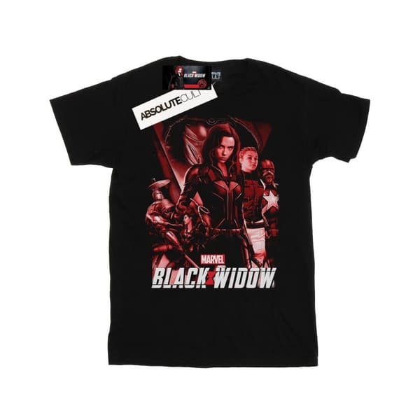 Marvel Röd grupp-T-shirt för pojkar - Black Widow Movie