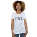 Miniatyrbild 2 av 3: Disney Dam/Tjej Tinker Bell Collegiate Tink bomulls t-shirt