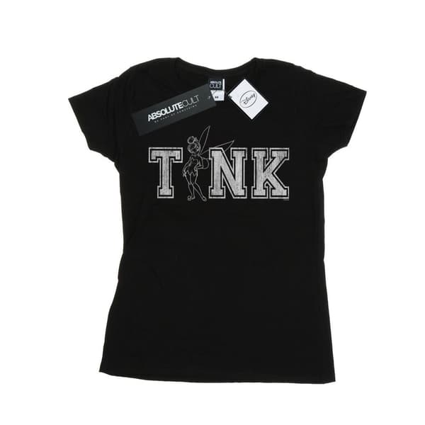 Disney Dam/Tjej Tinker Bell Collegiate Tink bomulls t-shirt