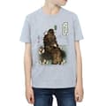 Miniatyrbild 3 av 5: Star Wars Pojkar Den sista jedin Japansk Chewbacca Porgs T-shirt