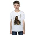 Miniatyrbild 2 av 5: Star Wars Pojkar Den sista jedin Japansk Chewbacca Porgs T-shirt