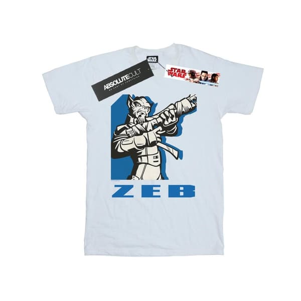 Star Wars Rebels Zeb bomulls-T-shirt för flickor