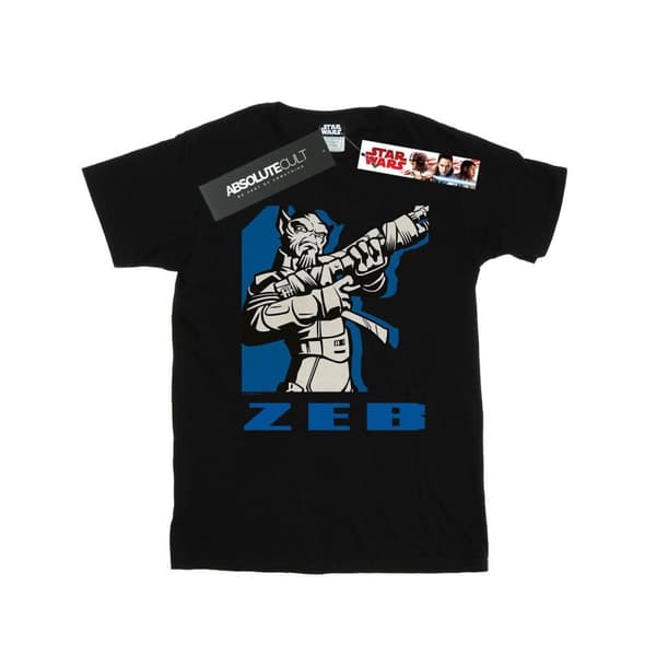Star Wars Rebels Zeb bomulls-T-shirt för flickor