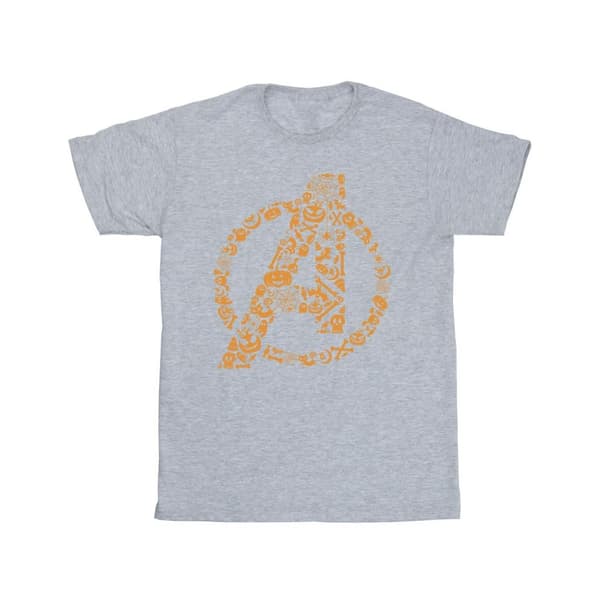 Marvel Boys Avengers Halloween Logo T-Shirt