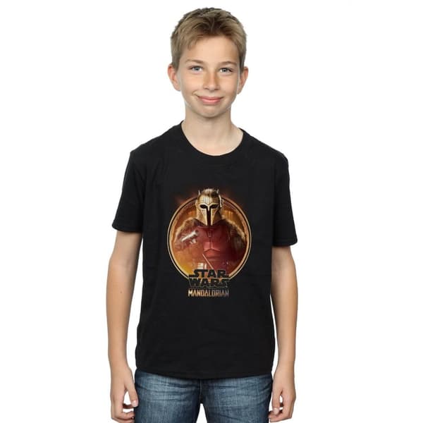 Star Wars Boys The Mandalorian The Armorer Framed T-Shirt